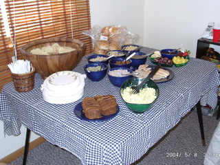 Food at my Graduation Party
