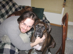 Chris and Puck