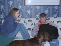 Me and Brian (and Puck)