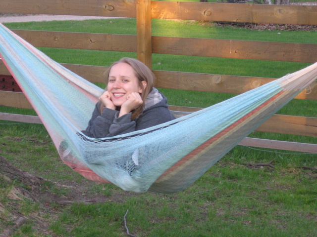 Me in a hammock