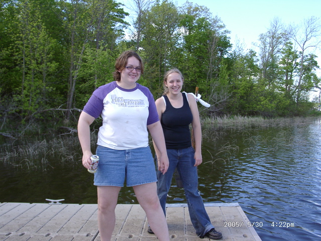 Liz and I (pretty dorky)