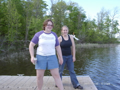 Liz and I (pretty dorky)