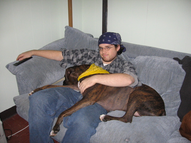 Chris and Puck