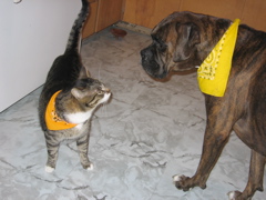 George and Puck