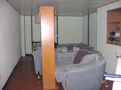 Completed basement walls