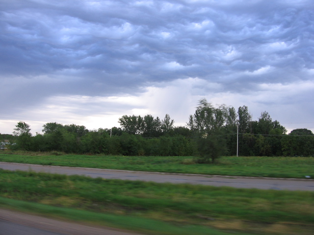 Neat sky photo in Morris
