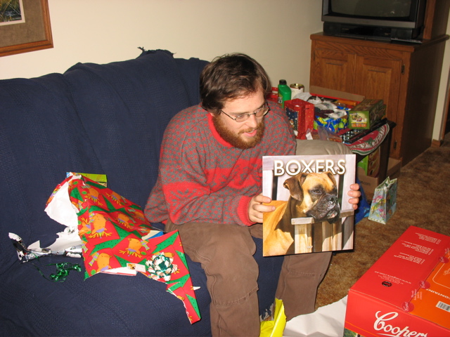 Chris's present from Puck