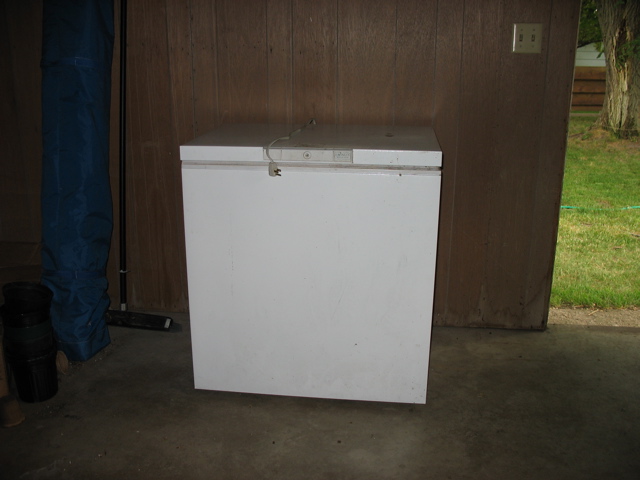 Our new chest freezer