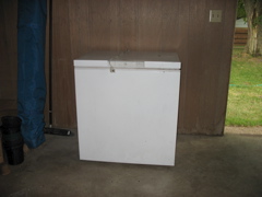 Our new chest freezer