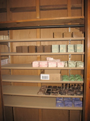 My new "soap closet"